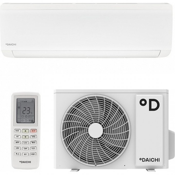 Бытовой кондиционер DAICHI ICE Inverter 3.6кВт R32 ICE35AVQS1R-1/ICE35FVS1R-1