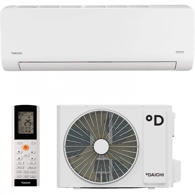 Бытовой кондиционер DAICHI ICE 2 Inverter 6.9кВт A++ ICE70AVQS1R-2/ICE70FVS1R-2